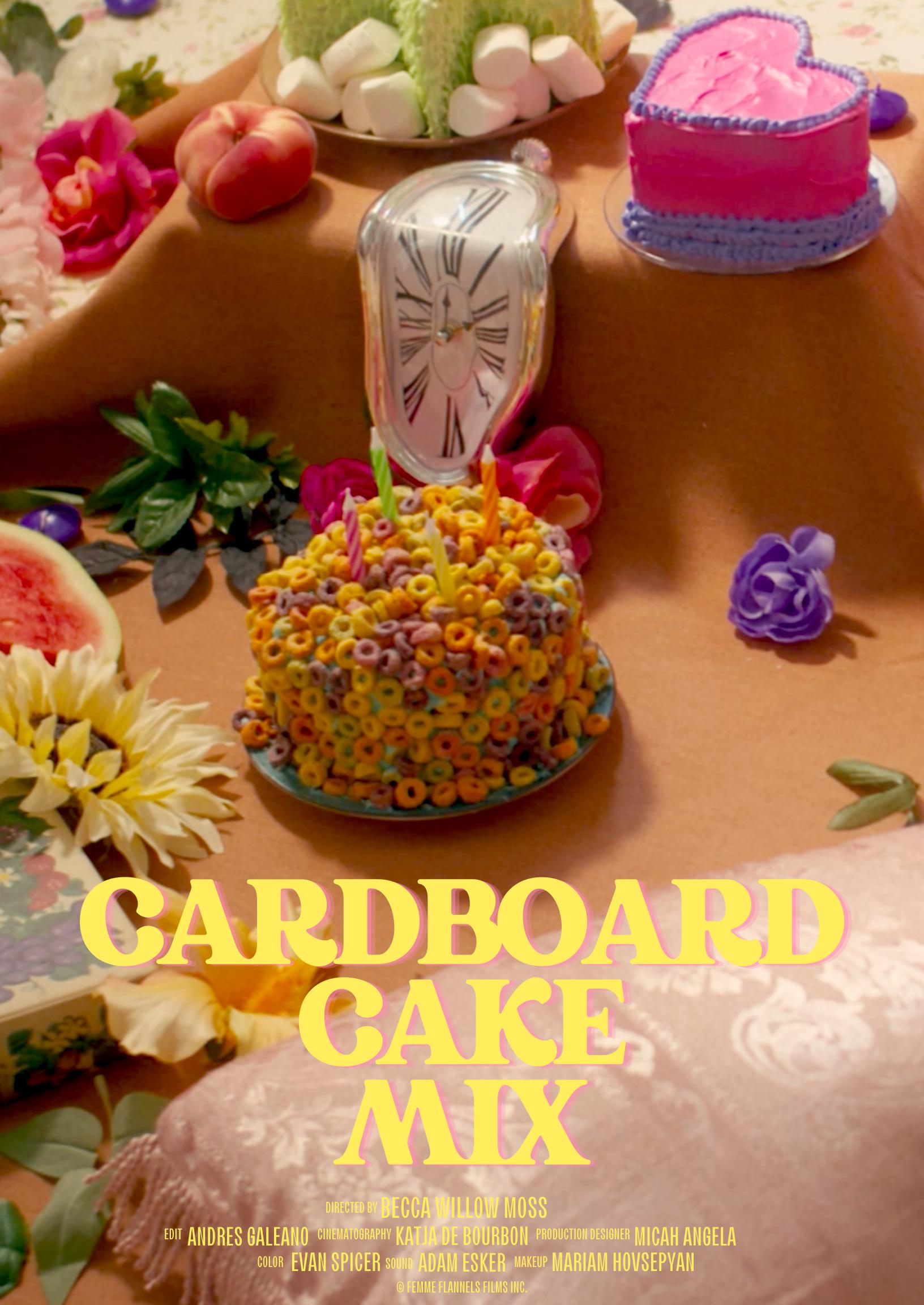 Cardboard Cake Mix